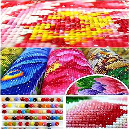 HONGJIE 5D DIY Diamond Art Painting Kits Horror Movie 16X20 Inches for Adults,Full Round Drill Rhinestone Embroidery for Wall Decoration and Gifts.