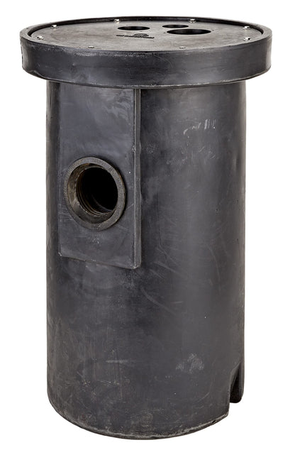 Little Giant Simplex Series BS1830CSRT 18-inch x 30-inch Basin and Cover Assembly for Sump, Sewage, Effluent, and Drainage Collection Systems, Black, 513240