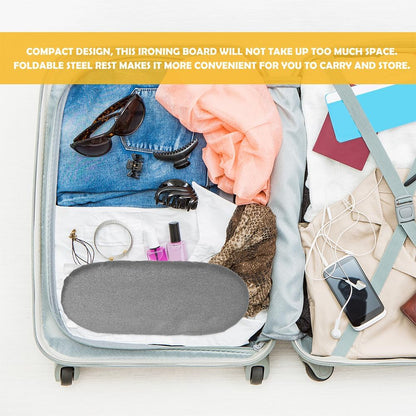 DOITOOL Tabletop Ironing Board - Foldable Mini Iron Board for Travel and Small Spaces