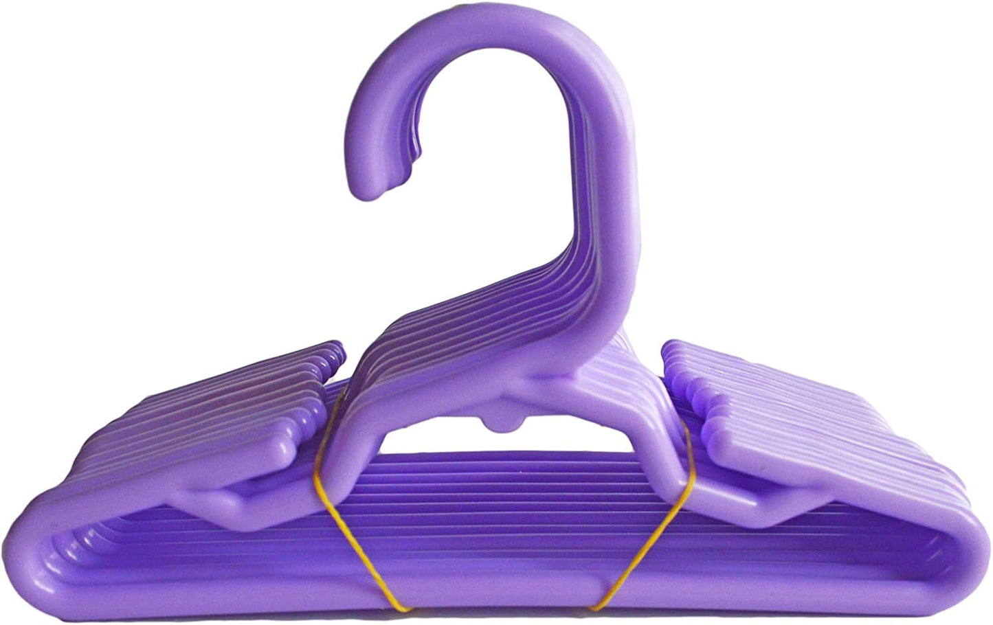 12 Purple 5.5 Inch Hangers for 14 Inch Dolls and 18 Inch Dolls - Doll Clothes Hangers
