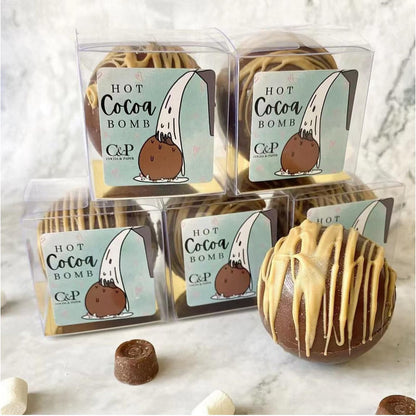 TEMLQPACK 50 Pack 3x3x3 Inch Clear Hot Chocolate Bomb Boxes - Christmas & Birthday Gift Boxes
