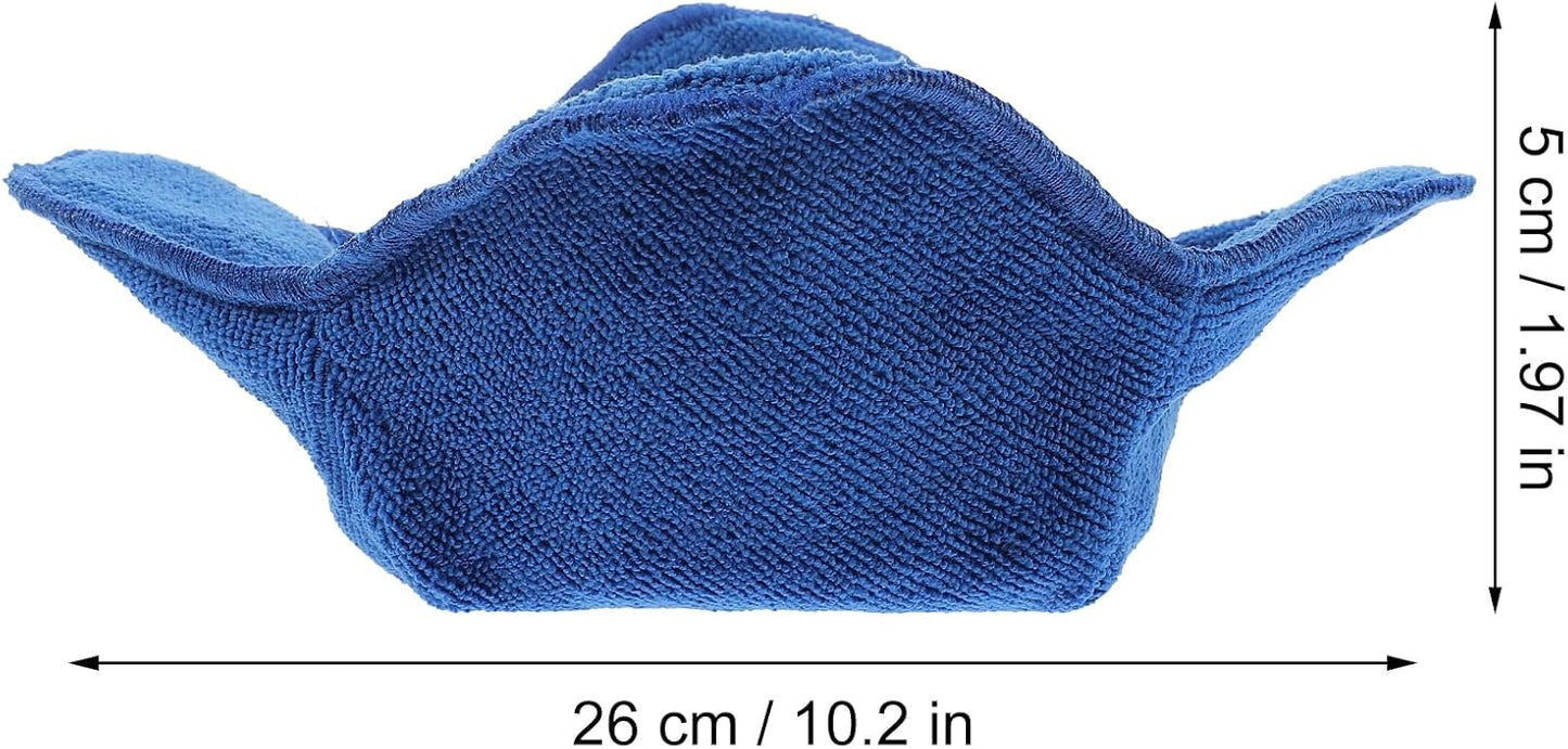 Hemoton Microwave Plate Holder, Soup Bowl Cozy Koozies for Hot Food, Quilted Microwave Bowl Holder