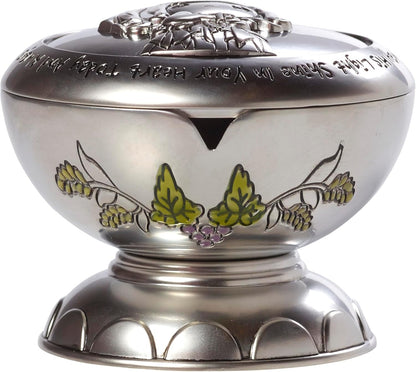 Precious Moments First Communion Rosary Gift - May His Light Shine in Your Heart & Silver Zinc Alloy Rosary Box