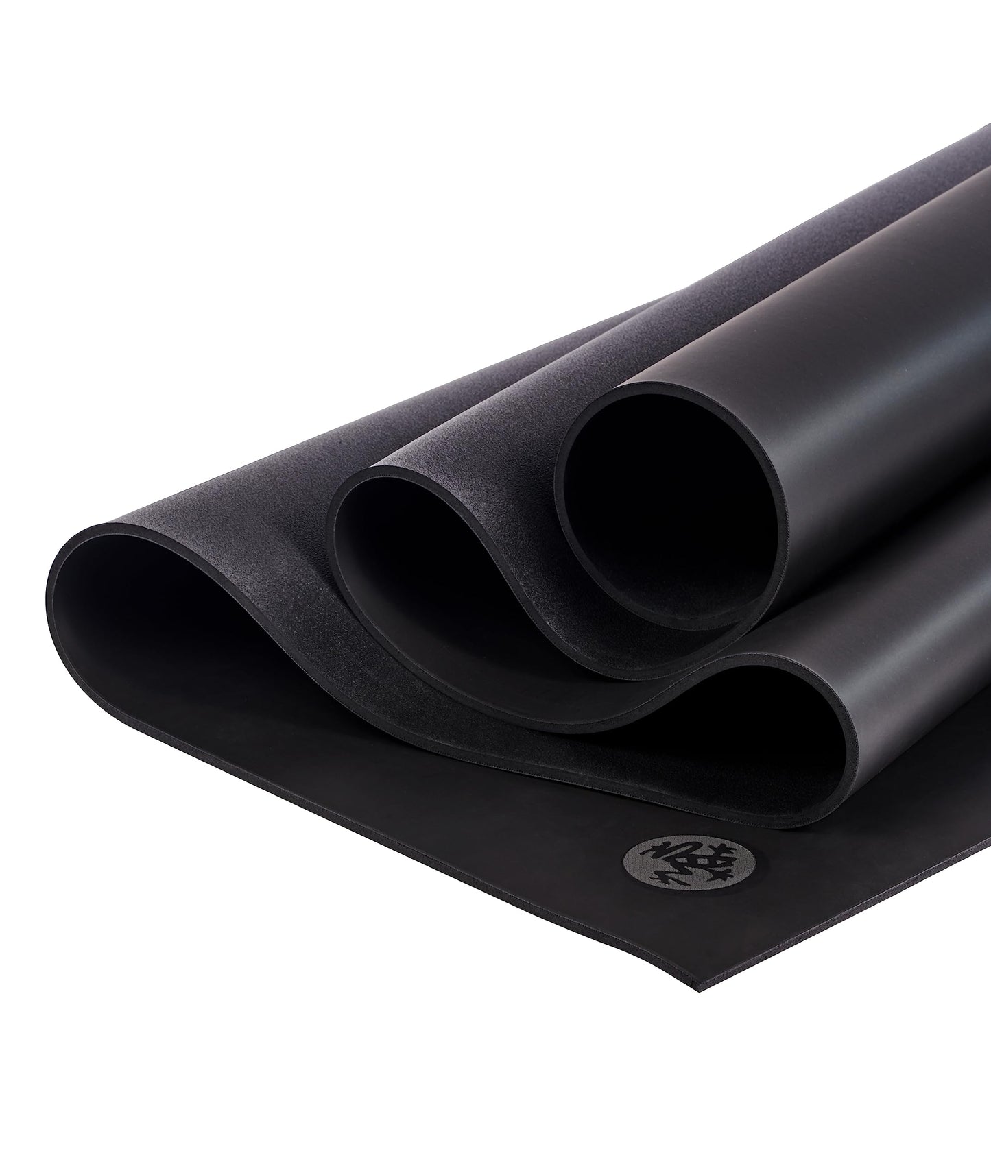 Manduka GRP Adapt Hot Yoga Mat - For Women and Men, Durable, Non Slip Grip, Sweat Resistant, 5mm Thick, 71 Inch, Jet Black