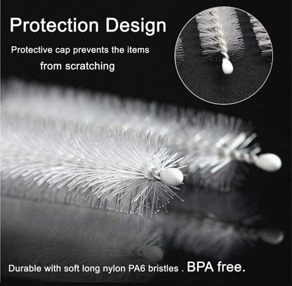 Set 10 Pack, 5-Piece 8? 8mm 5-Piece 8? 10mm Hummingbird?Feeders, Drinking Straw Cleaner Brush x Piper Cleaners and x