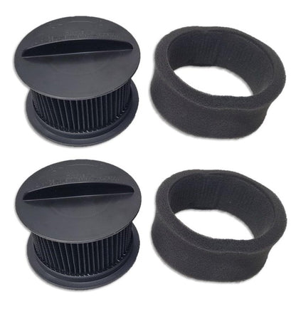 2 32R9 Filters for Bissell Power Force - Helix Turbo - Powergroom - Easy Vac Bagless Upright Vacuum Cleaner. Inner and Outer Circular Filter Set. Part # 203-7913 60461 2037913 Style 16