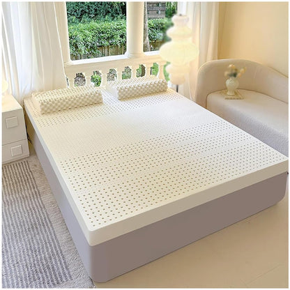 This Latex Mattress Topper – Premium Latex with Organic Mattress CoverPad for and Motion Isolation,10cm,190x220cm(75x87in)
