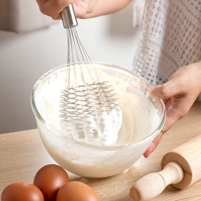 C-LECT Rapid Whisk - Premium Stainless Steel Whisk for Faster, Foamier Results - Rust-Free & Dishwasher Safe - Versatile Kitchen Tool for Cream, Sauces, Eggs, and More