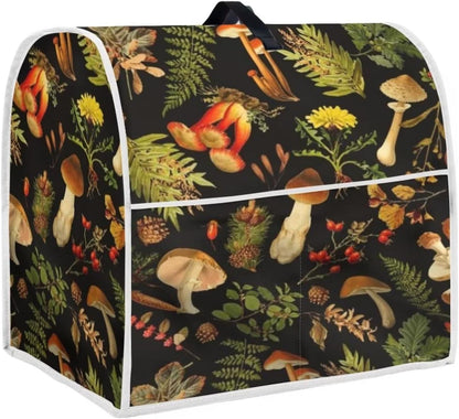 Tropical Kitchen Aid Mixer Cover with Pockets - Stand Mixer Dust Cover with Handle, Stain Against Dust Fur Spill