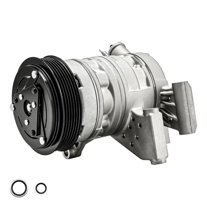 PHILTOP 68676 NEW Air Conditioner AC Compressor with Clutch Replacement for Chevrolet Equinox 2010-2011 3.0L, GMC Terrain 2010-2011 3.0L
