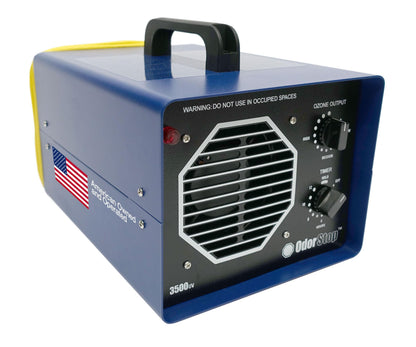OdorStop OS3500UV-1 Professional Grade Ozone Generator Ionizer for Areas of 3500 Square Feet+, For Deodorizing Medium to Large Spaces Such as Homes and Offices (3500 sq ft + UV)