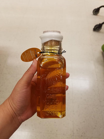 12 16 oz 1 lb 1800's Nakpunar pcs Muth Bottle Jar - Empty Honey Bottles with Cork Bottle Stopper - Reproduction Honey