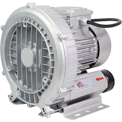 HTIANMM Regenerative Blower High-Pressure Vortex Ring Blower 110V 60Hz Single Phase 0.16-2.01HP for Sewage Aeration Aquarium Fish Pond,350W/0.47HP