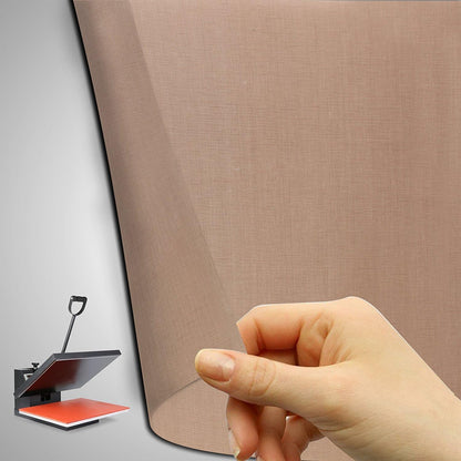 5PCS 16" x 24" PTFE Fabric Sheet 5Mil Thickness for Sublimation Printing Non-Stick Sheet Craft Mat