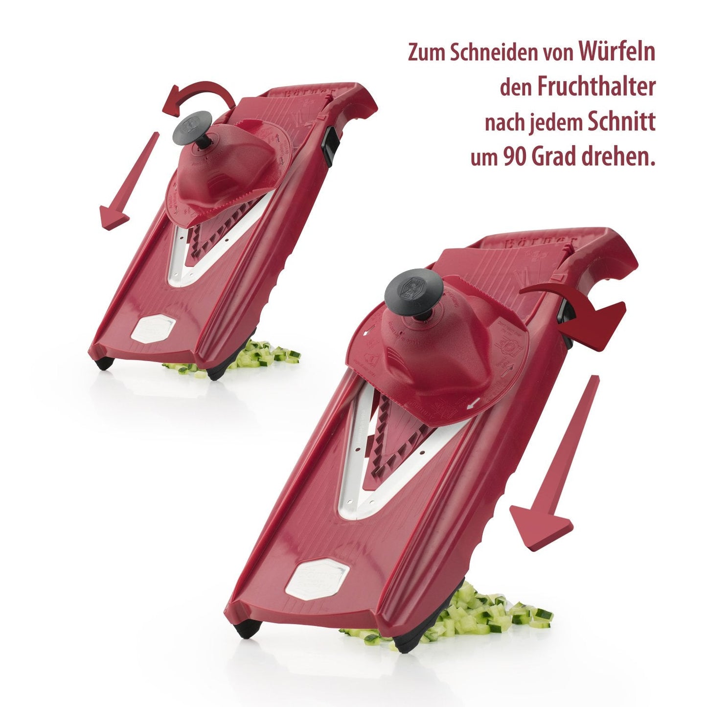 Swissmar Borner V Power Mandoline, V-7000, Red