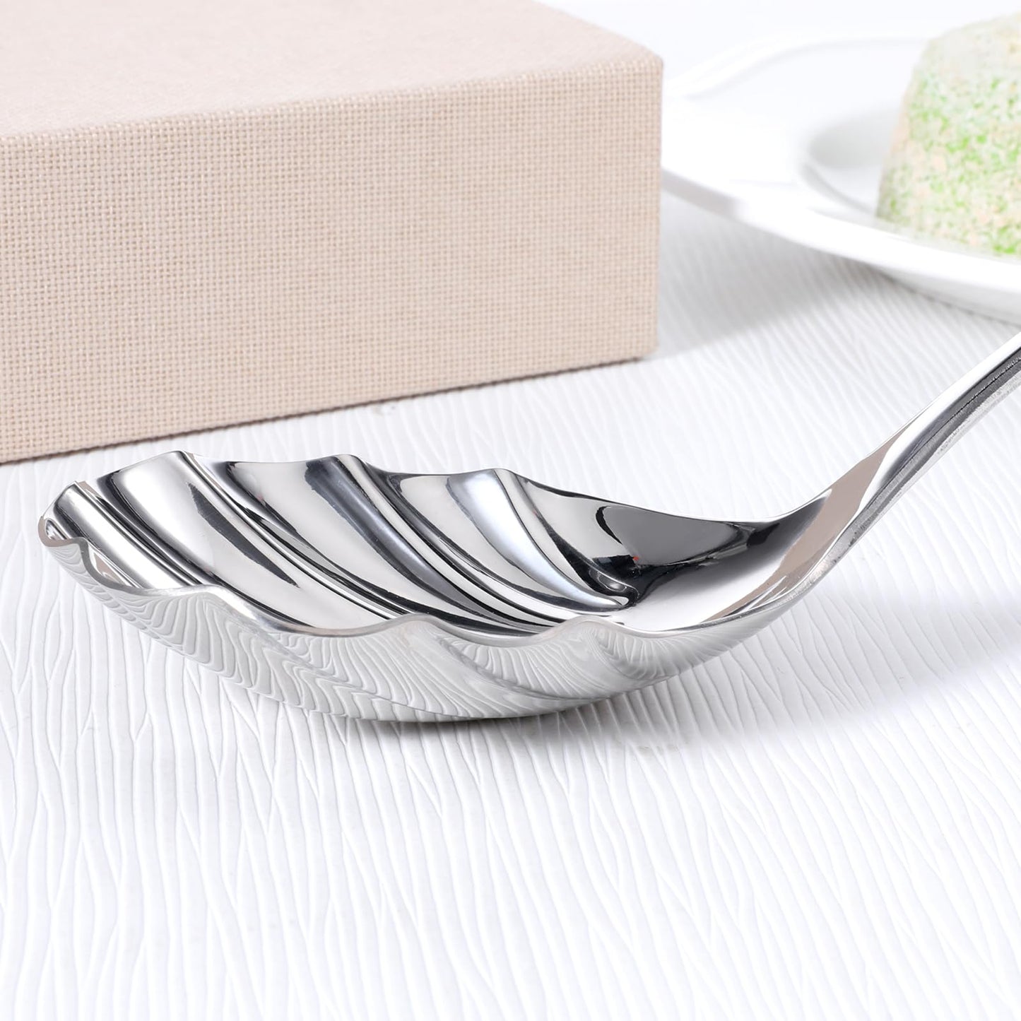 2 Pcs Large Serving Spoons for Buffet 9" Serving Spoons Stainless Steel Catering Servings Utensils Exquisite Servings Utensils for Buffet Dinner Banquet Party Kitche (Dishwasher Safe)
