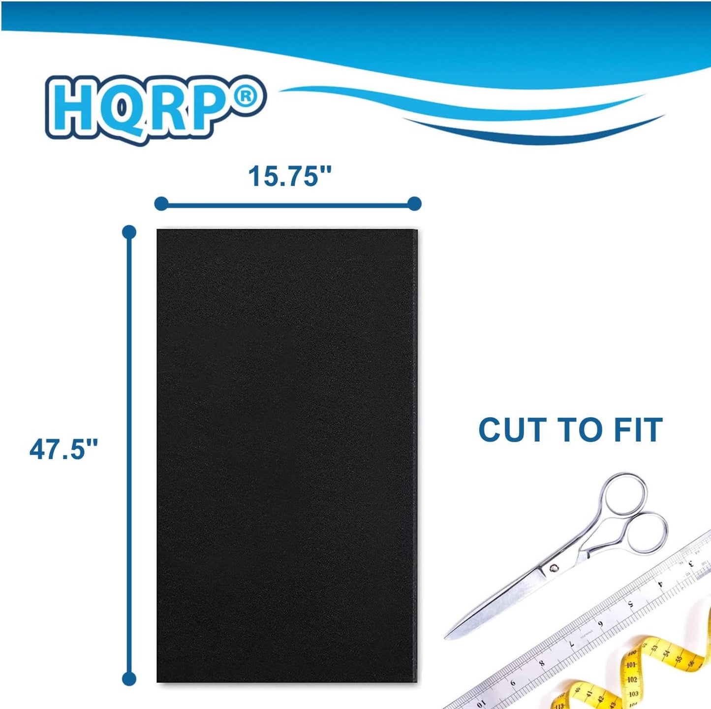 HQRP 2-Pack Carbon Filter Compatible with Honeywell Models HPA300, 50100, 50150, 50250-S, 17000-S
