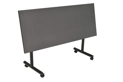 Romig Axis-Pro 60 x 30 in. Flip-Top Training Nesting Table with Modesty Panel- Grey