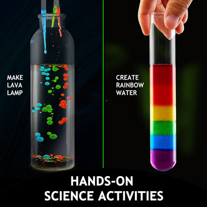 Japace 100+ Experiments Science Kit for Kids, Cool Boy Christmas Birthday Gift Ideas, Chemistry and Physics Set STEM Toys for Boys Girls