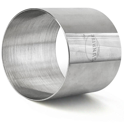 Sunrise Kitchen Supply Plating Forms Stainless Steel Ring Mold Sets 3" X 2.75" (2)