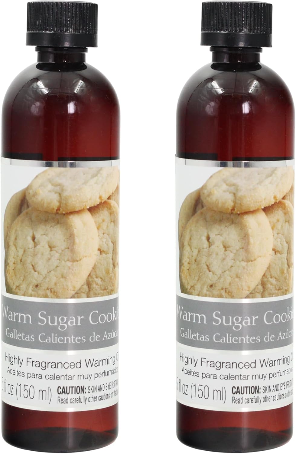 Set 2, 5oz Settings.P1 Hosley Warm Sugar Cookies Fragrance Warming Oils, of Each. Ideal Gift for Weddings, spa, Reiki