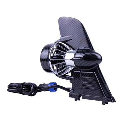 Electric Fin Kit for Paddle Board, Boost Fin for Surfboards, SUPs and Kayaks with Battery Pack, Carbon Fiber Design