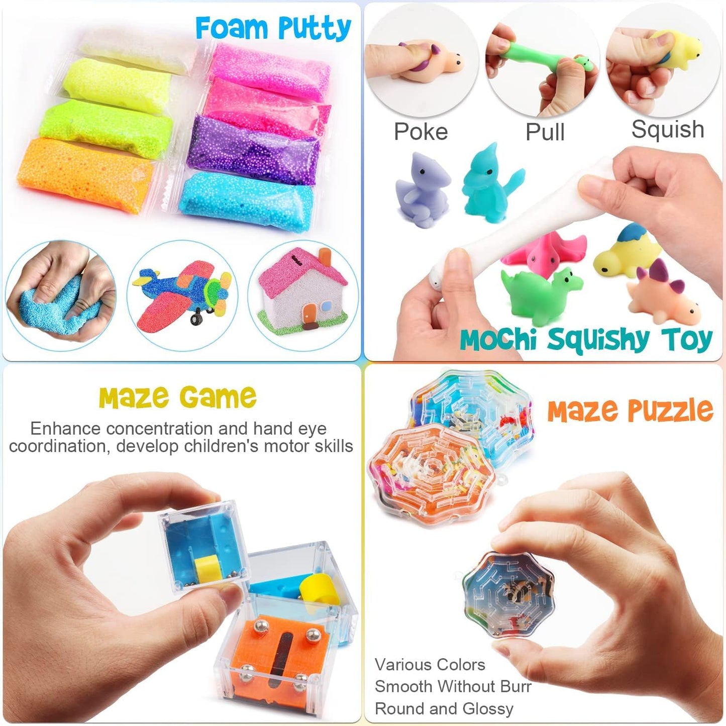 Totbit 56 Pcs Party Favors - Fun Treasure Chest Box Toys for Kids | Perfect for Birthdays & Carnivals