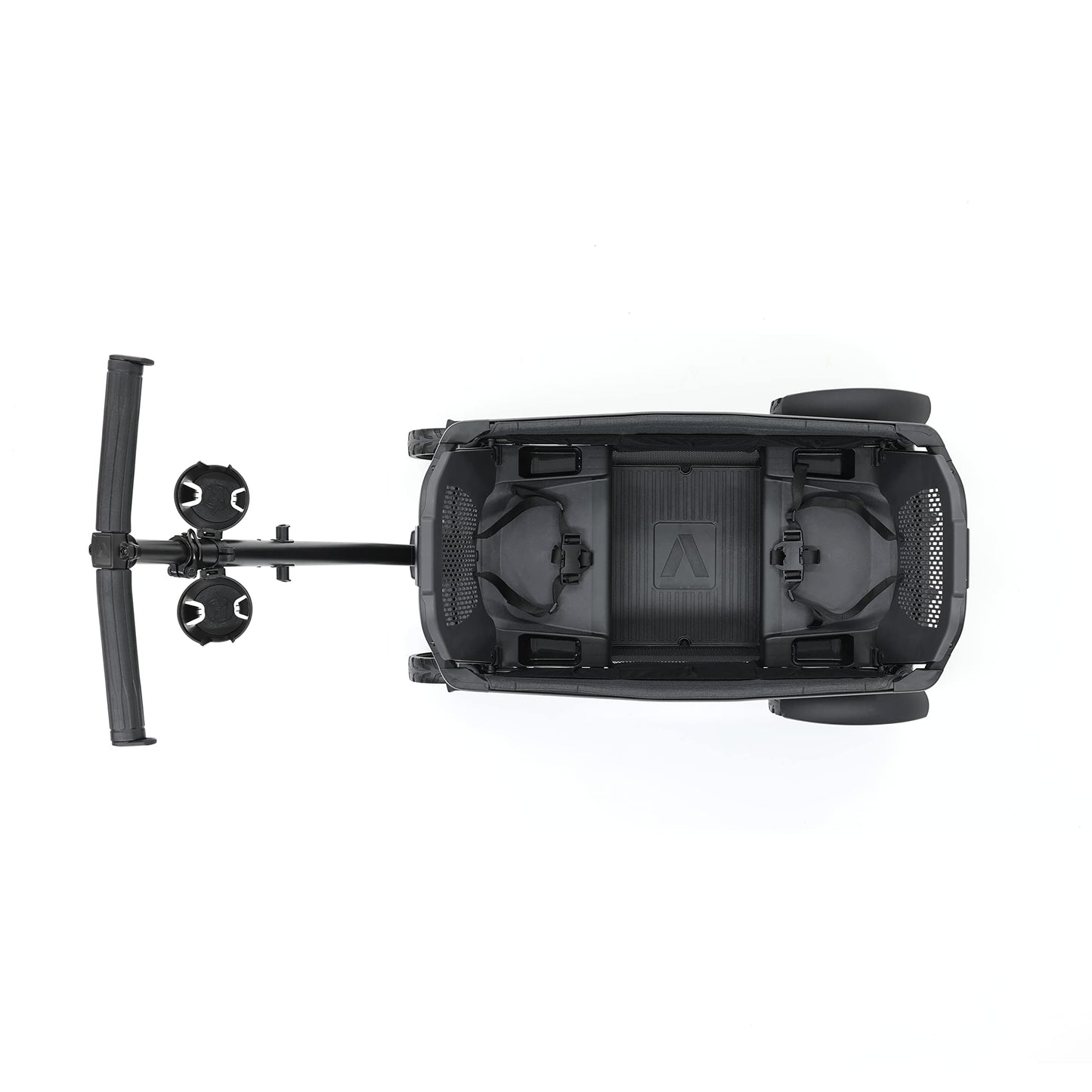 Veer All-Terrain Cruiser | Premium Off-Road Wagon Stroller for Babies, Toddlers, and Kids | Push/Pull/Push-Along Steering for Uneven Terrain | JPMA Certified | Lightweight and Collapsible | 2 Seats