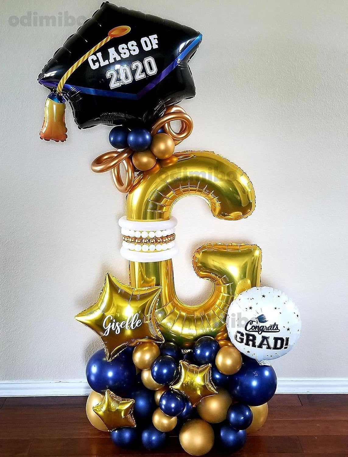 40 Inch Large Gold Letter D Foil Balloons Helium Mylar Balloon for Birthday Party Decoration - Gold-D