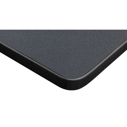 Romig Axis-Pro 60 x 30 in. Flip-Top Training Nesting Table with Modesty Panel- Grey
