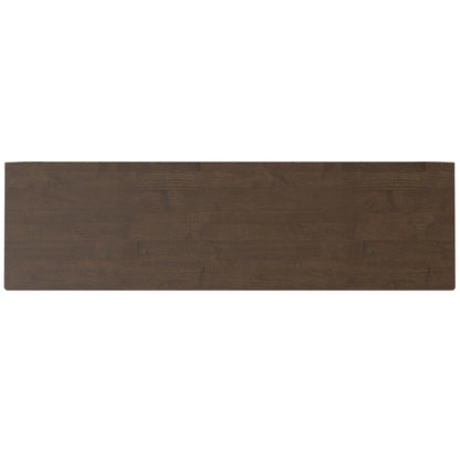 SIMPLIHOME Harper Buffet - 60 inch Wide Solid Wood 3-Door Sideboard Buffet in Walnut Brown, Mid-Century Modern Cabinet for Dining Room or Kitchen with Adjustable Shelves and Tapered Legs