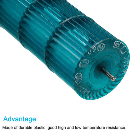PATIKIL 85x596mm Air Conditioner Blower Fan Wheel, External Fixation Cross Flow Fan Assembly Replacement for Room AC