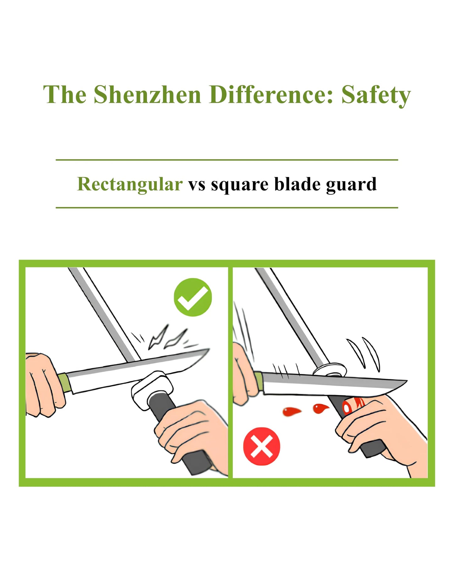 Shenzhen Knives White Ceramic Knife Sharpener Honing Rod: Best Professional Knife Sharpening Tool.12 Inch Honing Stick, Ceramic Honing Rod for Chef's Knife and Kitchen Knife
