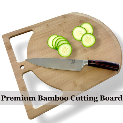 17"x13.5" Bamboo Pizza Peel & Cutting Board 2-in-1 | Dual-Grip Wooden Pizza Paddle with Pizza Spatula | Large Pizza Board Baking Accessories | Pizza Turning Peel for Oven, 2-in-1 Pizza Set