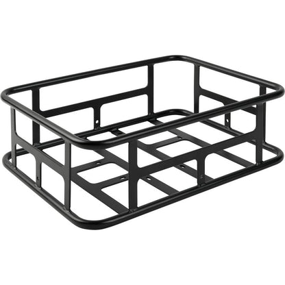 Retrospec EverythingBin Ebike Rear Basket, Large Rear Basket for Electric Bike 13x18x5.7 Easy Mounting, Strong, Durable, Weather Resistant Steel