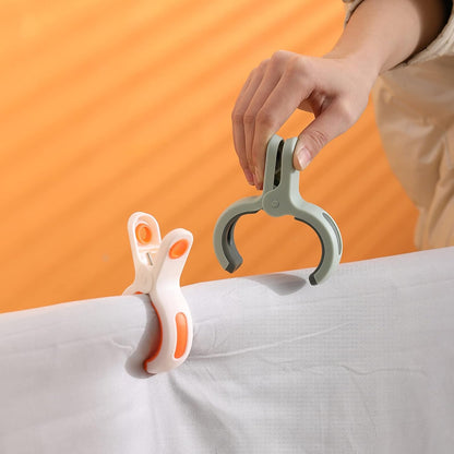 9 Pack Beach Towel Clips for Beach Chair, Strong Silicone Plastic Clips to Keep Towels from Blowing Away