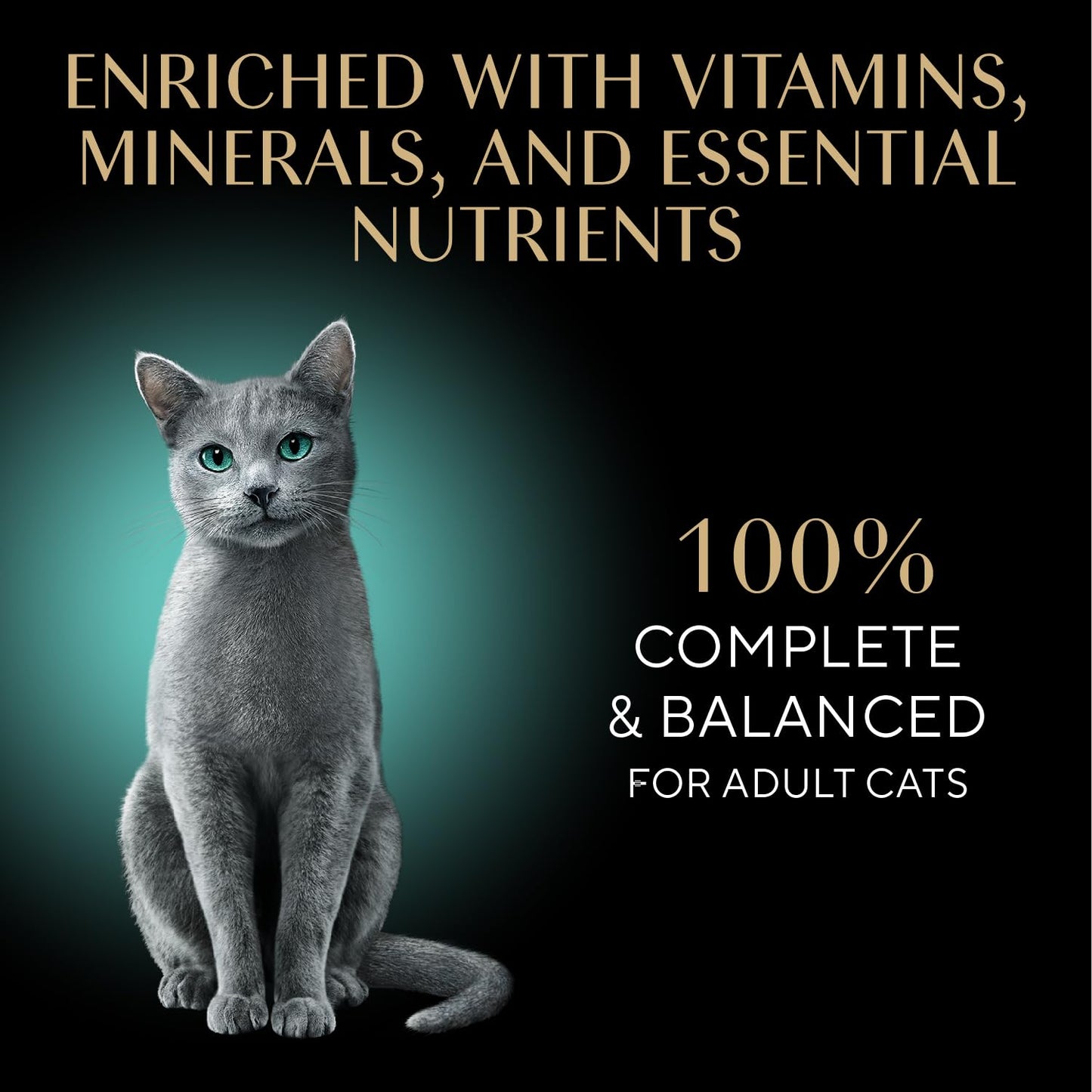 Sheba Perfect Portions Wet Cat Food Cuts in Gravy Variety Pack, Roasted Chicken Entree, with Sustainable Tuna, and Tender Turkey Entree, 2.6 oz. Twin-Pack Trays (36 Count, 72 Servings)