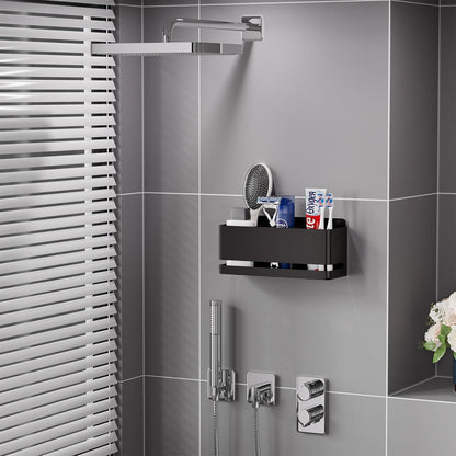 Skiennix Aluminum Electric Toothbrush Holder - Wall Mounted Design | Black, Three Slot