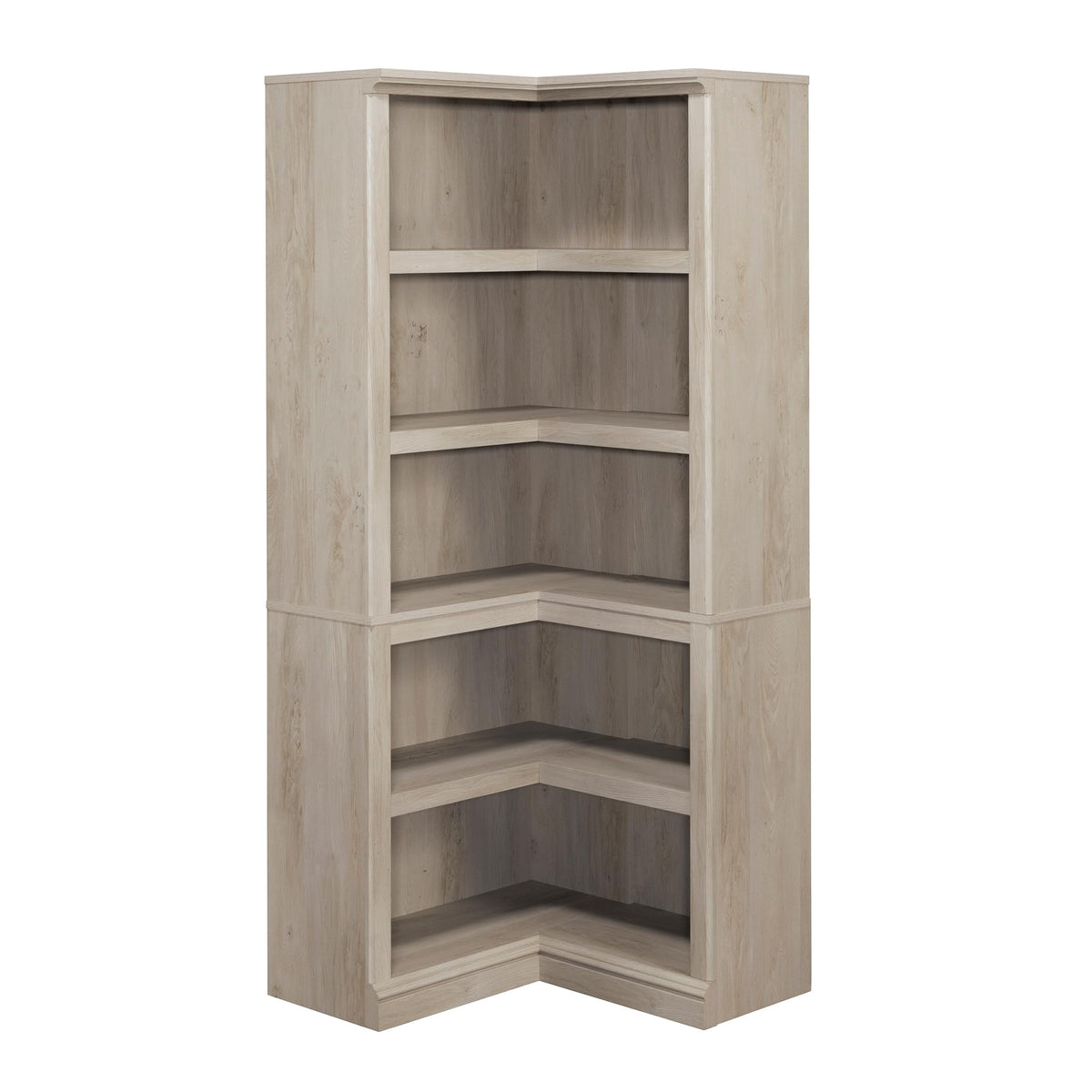 Sauder Miscellaneous Storage Bookcase, in a Chalked Chestnut Finish