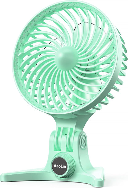 USB Tabletop Fan, Portable Desktop Mini Fan, Multi-Speed Shift Personal Fan for Office, Adjustable Angle High Wind Power