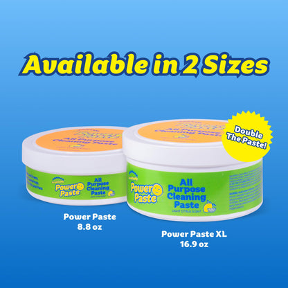 Scrub Daddy Sponges & PowerPaste XL Value Pack - 4 Scrub Mommy Multipurpose Dish Sponges & PowerPaste XL All-Purpose Cleaning Paste - Scratch-Free, Multi-Surface Household Cleaning Supplies Kit (5ct)