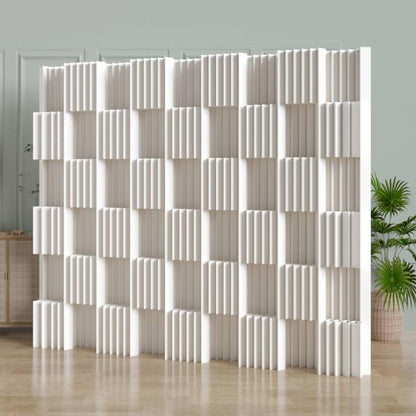 Folding Paper Room Divider, Portable Retractable Partition for Office, Room, Store Use, Lightweight and Easy to Setup, Ideal for Creating Space with Privacy