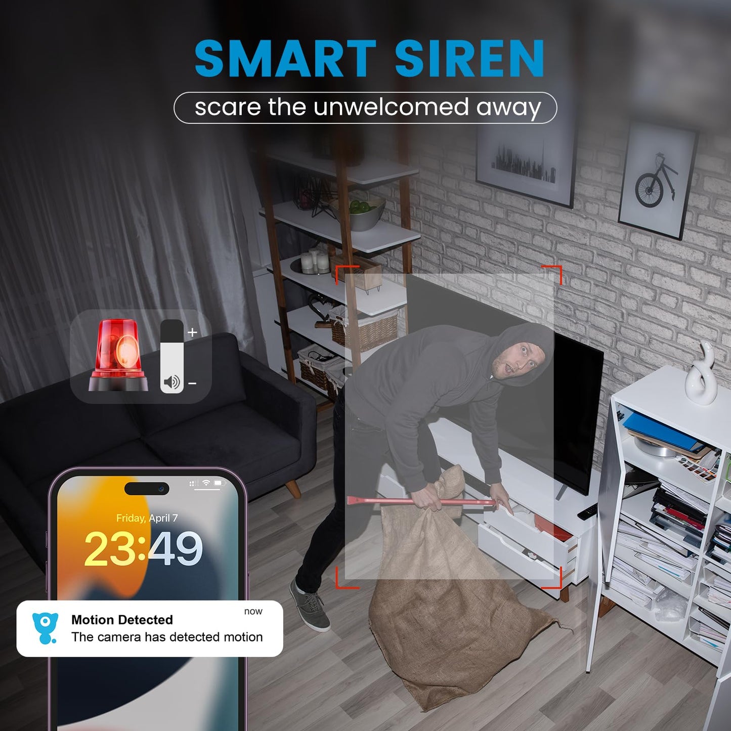 litokam 5MP Indoor Security Camera, 5G/2.4G WiFi Home Security Cameras with Phone App, Pet Cam for Baby Monitor with AI Motion Detection & 2-Way Audio, Night Vision, Compatible with NVR/Alexa