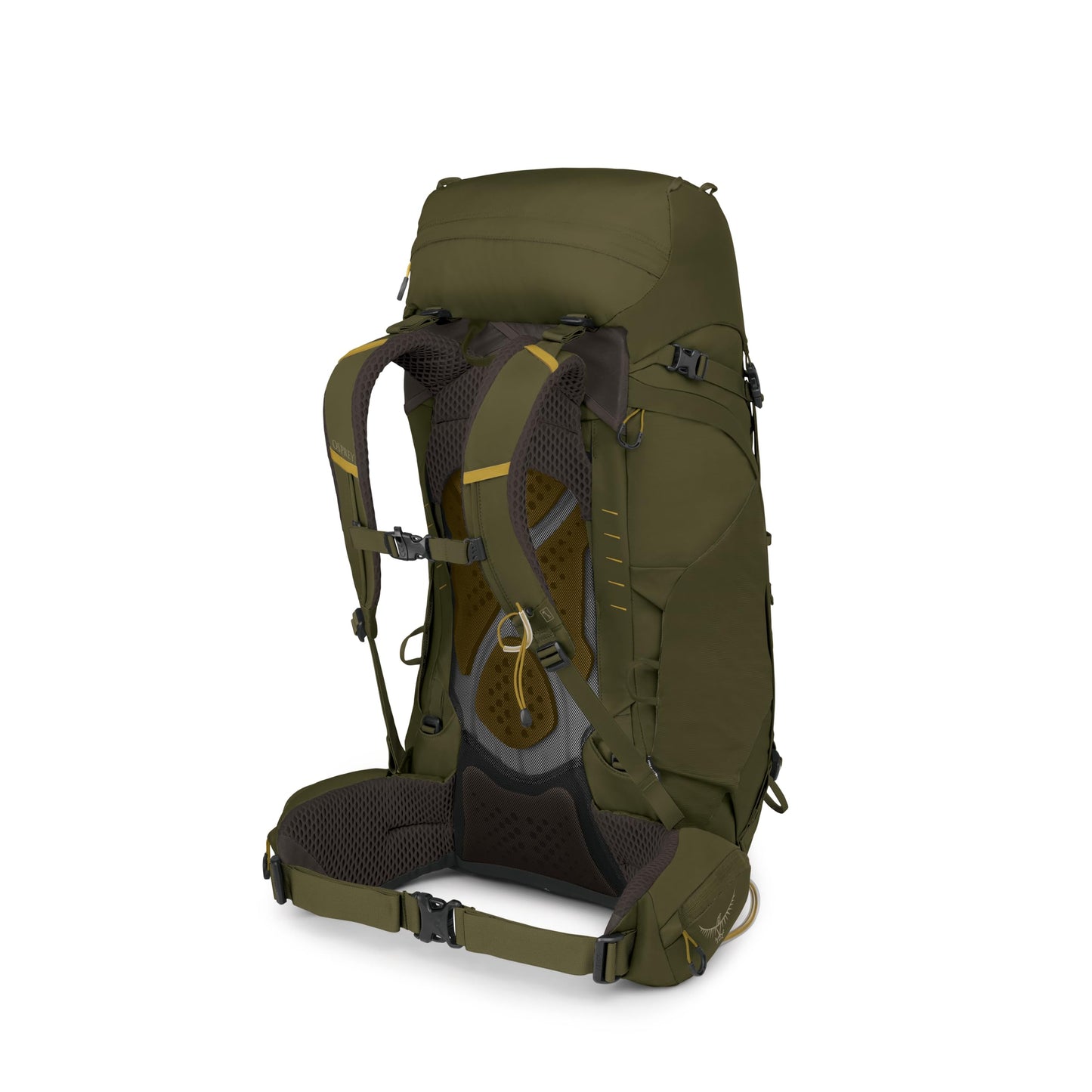 Osprey Kestrel 48L Men's Backpacking Backpack - Hiking & Camping Bag with Waterproof Raincover, Moss Green, Large/X-Large