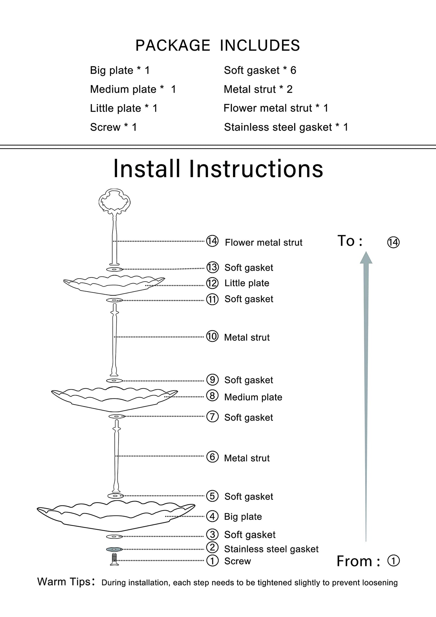 Sumerflos 3 Tier Porcelain Cupcake Stand, Tiered Serving Cake Stand, Square White Embossed Dessert Stand, Weddings Parties Pastry Serving Tray