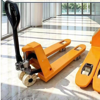 Industrial Pallet Truck Compact Manual Hydraulic Pallet Jack for Confined Space Warehouse Transport Use(Medium)