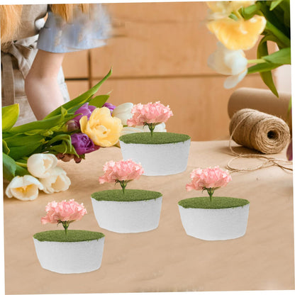 Homsfou 2Pcs Floral Foam Blocks 3.85X3.85X3.54In High Density Craft Foam Insert for Flower Arrangement Bases DIY Floral Supplies for Weddings Events and Home Decoration