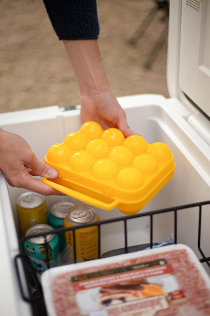 Coghlan's 6-Count Camping Egg Holder, Durable, Compact, Lightweight Storage Container for Outdoor Cooking