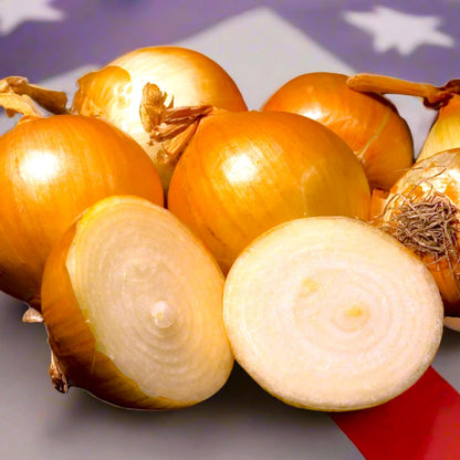 1015Y 400+ Count 1000+ 2026 TomorrowSeeds - Texas SuperSweet Onion Seeds - & Burgundy Red Onion - for Planting Official
