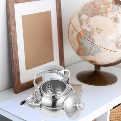 Ciieeo Stainless Steel Whistling Tea Kettle, Stovetop Teapot with Filter for Stove Top